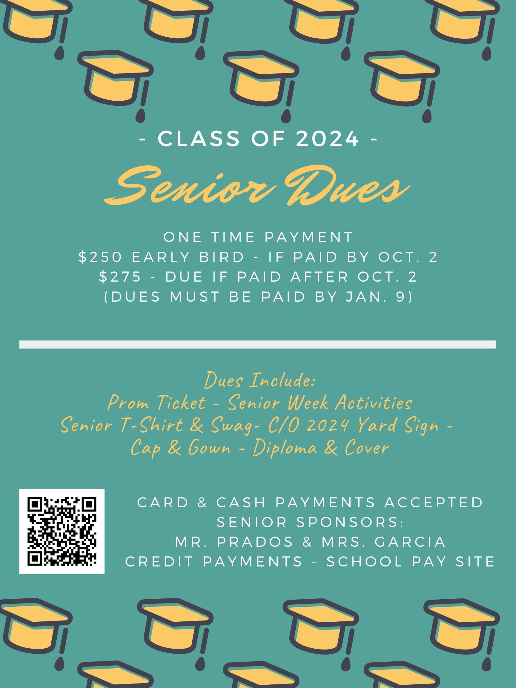 Senior Dues